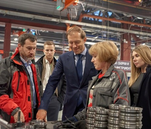Министр промышленности и торговли РФ Денис Мантуров посетил ПТЗ 27 Ноября 2019 г.