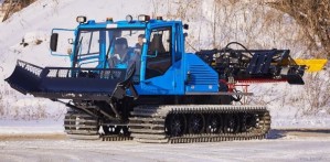 Машины снегоуплотнительные для подготовки лыжных трасс РТ9